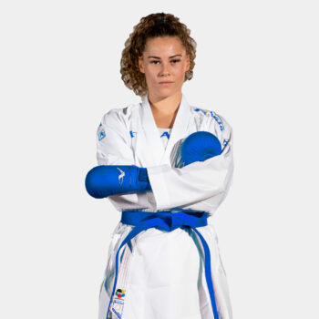 Kumite-karatepak Onyx Oxygen (blauw) Arawaza | WKF